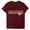 Red, variant on WREESH Women's Trendy Summer Tops Round Neck Short Sleeve T-Shirts with Graphic Print Blue