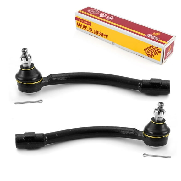 Metrix Premium Chassis Parts - Left & Right Front Outer Tie Rod End Kit Fits 2011-2012 Hyundai Elantra Sedan, 2012-2017 Veloster, 2013-2016 Elantra, 2014-2019 Kia Soul ES801075 ES801074