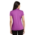 thumbnail image 2 of Port Authority Ladies Trace Heather Polo-3XL (Berry Heather), 2 of 6
