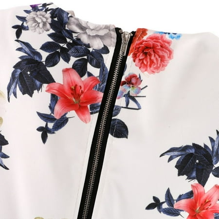 Fashion Women Summer Floral Vest Top Sleeveless Casual Tank Blouse Tops T-Shirt