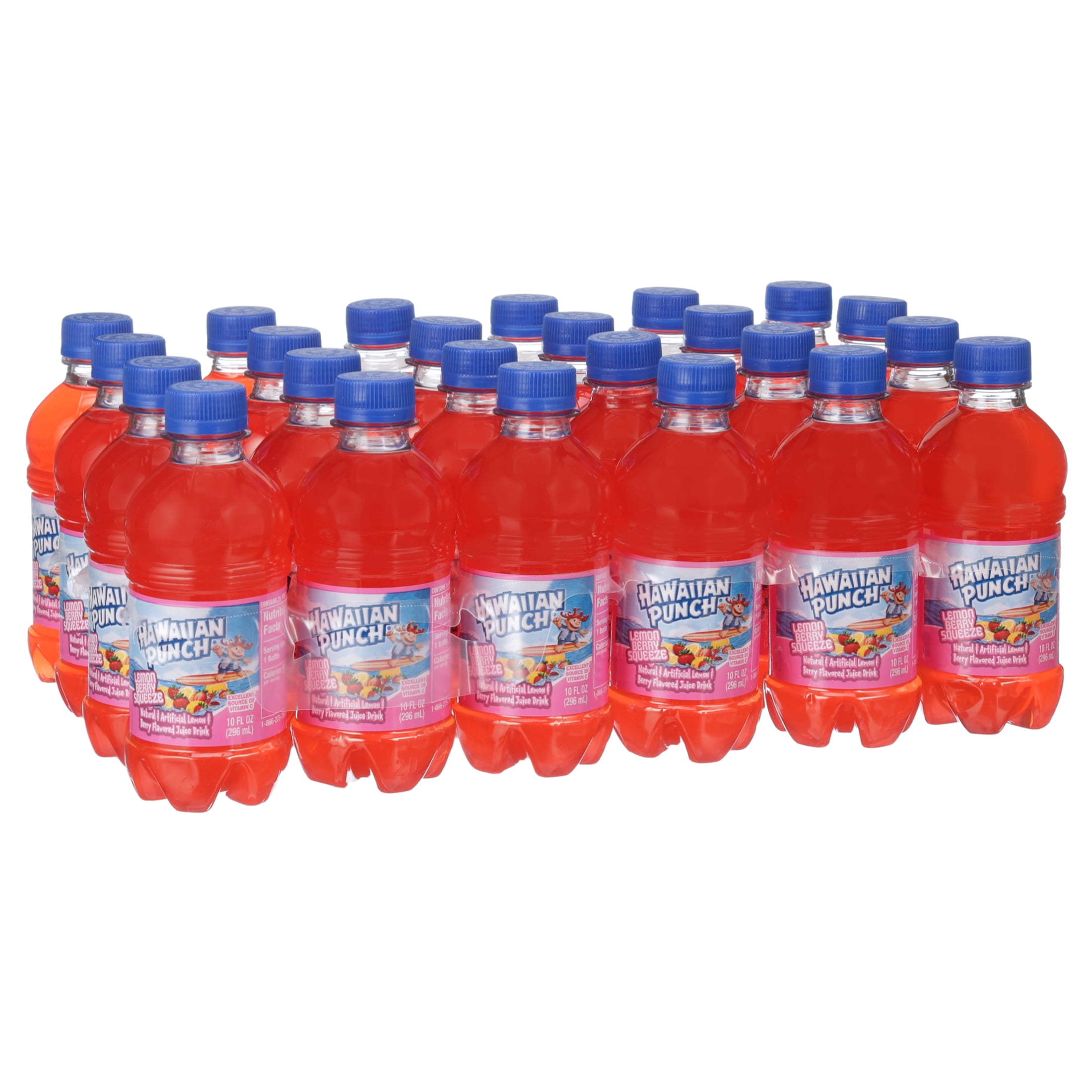 Hawaiian Punch Lemon Berry Squeeze, 10 Fl Oz 6pk