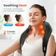 thumbnail image 4 of Masajeador de cuello COMFIER inalámbrico 4D para amasar con calor para papá y hombre, 4 of 8