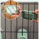 thumbnail image 5 of Dispensador de Agua para Comida Colgante, Dispensador Automático de Agua para Comida para Perros, Jaula para Gatos con Cuenco para Mascotas (Menta verde), 5 of 7