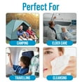thumbnail image 3 of Warrior Waterless Body Wipes - Rinse-Free & Hypoallergenic Cleaning Wipes Enriched with Aloe, Calendula & Vitamin E - Alcohol-Free Unscented Wipes For Sensitive Skin & Bedridden Patients - 3 Pack, 3 of 9