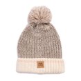 thumbnail image 3 of MUK LUKS Women's Marled Chunky Knit Winter Hat and Gloves Set, 2PC Set, 3 of 7