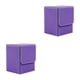 thumbnail image 1 of Tholdsy Caja de almacenamiento de tarjetas de juego organizador de colección multifuncional de cuero colorido de gran capacidad funda protectora fiesta Violeta 2piezas Tholdsy CBP481111, 1 of 5
