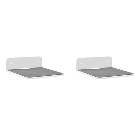 2 x Speaker Stand With mounting accessories-White