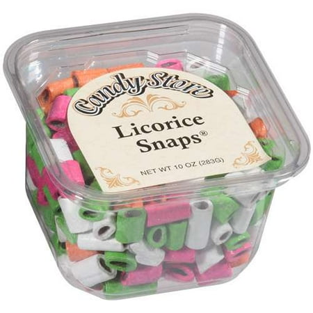 Candy Store: Candy Licorice Snaps, 10 oz