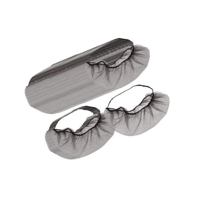ziyahi 100 Pcs Filets à Barbe Protecteurs de Barbe Accessoires Durables Noir