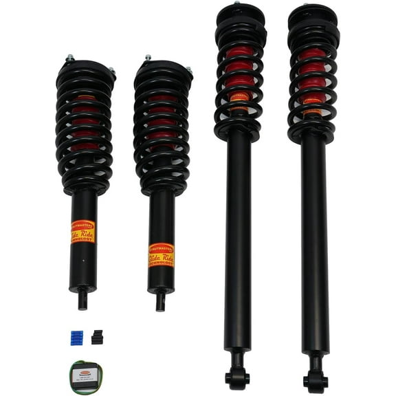 Strutmasters Air Suspension Conversion Kit compatible with 2003-2006 Mercedes-Benz S430 4MATIC Sedan 4-Wheel Conversion Kit With Light Fix (MT14FM)