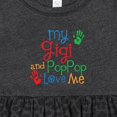 thumbnail image 4 of Inktastic My Gigi and Poppop Love Me Girls Baby Dress, 4 of 5