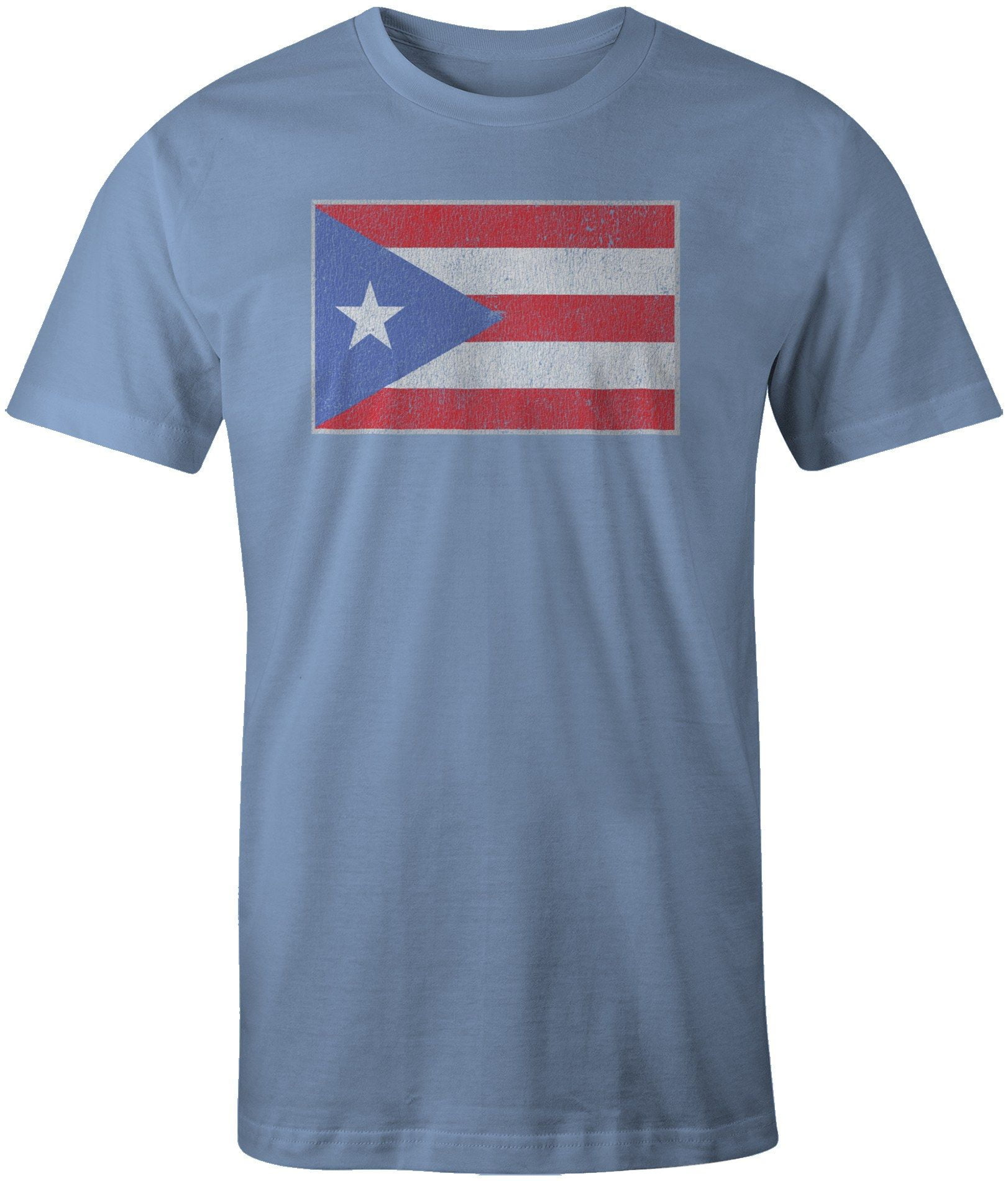 Little Boys Puerto Rico Flag ComfortSoft Long Sleeve Shirt