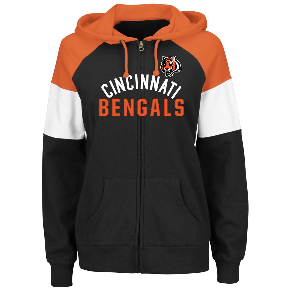 Cincinnati Bengals Majestic Women's Hot Route FullZip