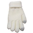 thumbnail image 2 of Yesbay Women Man Winter Soft Knit Gloves Texting Capacitive Smartphone White, 2 of 8