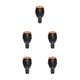 thumbnail image 1 of Inteprter Sistema de riego de jardín, rociador de boquilla ajustable de 360 grados, riego Universal de trípode de acero inoxidable para Type2 NO2, 1 of 6