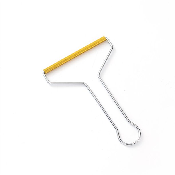 Removedor de pelusa de metal Mini mango de silicona Manta de mano Suéter Muebles Fuzz Tela Shaver Inicio Extracción de herramientas Accesorios de plata Inevent HA012132-03