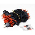 thumbnail image 3 of Sylvania Indoor/Outdoor Halloween Mini Lights, 100 Orange Bulbs, Black Wire, 22', 3 of 5