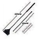 thumbnail image 3 of Aquarium Algae Scraper Fish Tank Cleaner Maintenance Glass Cleaner Scraper With Extension Rod And 1, 3 of 5
