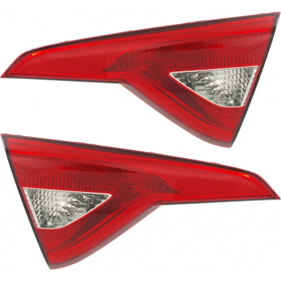 CarLights360: For Hyundai Sonata Tail Light 2015 2016 2017 Pair Driver and Passenger Side DOT Certified For HY2802124 | HY2803124