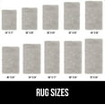 thumbnail image 6 of Bath Rug 30x20, Thick Soft Absorbent Chenille, Rubber Backing Quick Dry Microfiber Mats, Machine Washable Rugs for Shower Floor, Bathroom Runner Bathmat Accessories Decor, Light Gray, 6 of 6