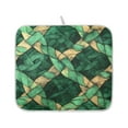 thumbnail image 2 of Celtic Knots Pattern Dish Drying Mat for Kitchen, Quick Drying Absorbent Soft Durable 16" x 18", 2 of 10
