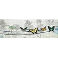 thumbnail image 2 of Allen, Kimberly 32x13 Black Ornate Wood Framed with Double Matting Museum Art Print Titled - Butterfly Day, 2 of 4