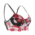 thumbnail image 1 of Camisola de encaje floral para mujer, lencería sexy, sujetador sin mangas, chaleco camisola L, 1 of 9