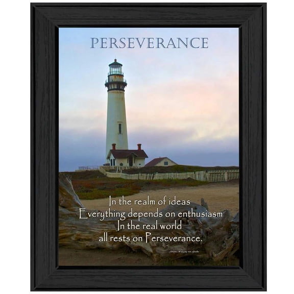 Perseverance By Trendy Decor4U Printed Wall Art Wood Multi-Color