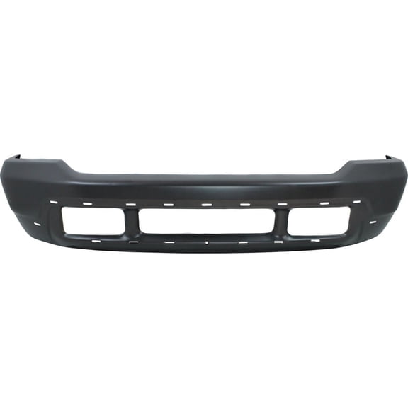 Front Bumper Gray Steel For 1999-2004 Ford F-250 F-350 / 2000-2004 Excursion