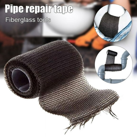 Fiber Fix Repair Wrap Permanent Waterproof Repair Tape 100X Stronger Than Duct Tape 5X127Cm New
