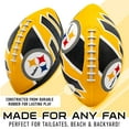 thumbnail image 2 of Franklin Sports NFL Pittsburgh Steelers Football - Youth Football -  Mini 8.5" Rubber Football - Perfect for Kids - Team Logos and Colors!, 2 of 7