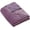Mauve, variant on Barefoot Bungalow Riviera Velvet Finely Stitched Modern Throw Blanket, Spa Blue, 60x50-inch