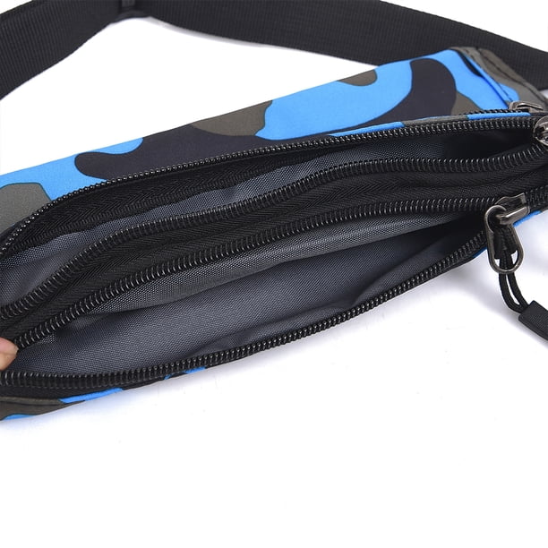 Sac Banane Camouflage – Nylon, 3 Compartiments, Taille Réglable 81-109 Cm