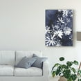 thumbnail image 3 of Trademark Fine Art 'Indigo Floral Gesture I' Canvas Art by June Erica Vess, 3 of 4