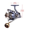 thumbnail image 4 of Carrete de pesca shamjiam Agua salada Agua dulce DR7000, 4 of 9