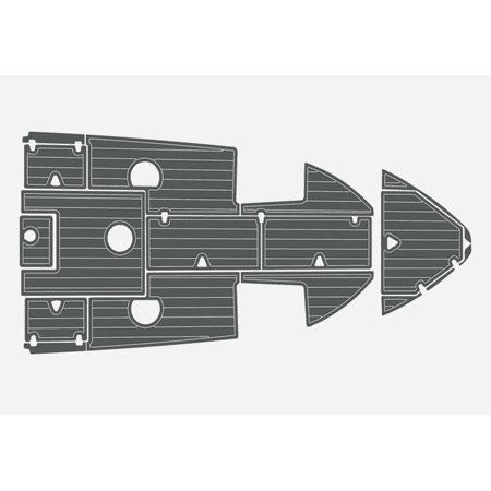 For 1996 Boston Whaler 16SL EVA Foam Marine Decking Non-SlipYacht Flooring Mat 6mm Thick Durable and Easy to Clean Boat Pad