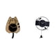 thumbnail image 1 of Reloj de pared decorativo con forma de gato, colgante de madera, moderno, con péndulo acrílico y forma de pájaro. Ideal para sala de estar, dormitorio, 1 of 8