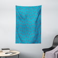thumbnail image 1 of Butterfly Tapestry, Abstract and Artistic Butterfly Figures on a Blue Background Springtime Concept, Wall Hanging for Bedroom Living Room Dorm Decor, 40W X 60L Inches, Multicolor, by Ambesonne, 1 of 2