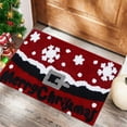 thumbnail image 6 of PALIFEUR Christmas Bathroom Rugs, Extra Thick Soft Absorbent Christmas Stree Bath Mat, Non Slip Washable Bathroom Mat, Xmas Winter Bath Rugs for Christmas Holiday Party Decorations, 24" x 16", 6 of 7