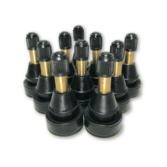 Pack of 10 TR801HP Tubeless Tire High Pressure Valve Stems for .625-inch Large Hole by TYK Industries