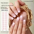 thumbnail image 4 of French UV Nail Applique Semi-curing Nail Sticker, 4 of 5