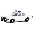 thumbnail image 3 of 1980-1989 Dodge Diplomat Police Unmarked White with Light Bar "Hot Pursuit" "Hobby Exclusive" Series 1/64 Diecast Model Car by Greenlight, 3 of 3
