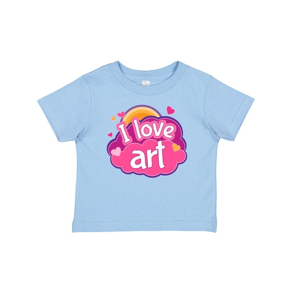 Inktastic Artist I Love Art Girls Baby T-Shirt
