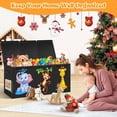 thumbnail image 4 of Extra Large Toy Box, Collapsible Sturdy Kids Toy Chest Storage Box with 2 Side bags and Removable Lids, 40"X14"X16",Stuffed Animal Storage Bins for Nursery Room, Playroom,Closet,Home Organization, 4 of 11
