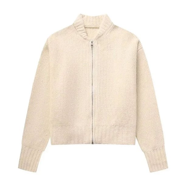 MSNOLOA-cárdigan de punto para mujer, chaqueta de tricots, prendas de vestir exteriores, otoño e invierno, 2024