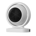 thumbnail image 4 of Calentador de espacio Control inteligente Anti sobrecalentamiento ahorro de energía bajo ruido calentador de escritorio portátil ventilador blanco enchufe de EE. UU. 110V, 4 of 10