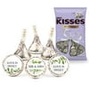 Botanical Wedding Candy Wedding Stickers I Do Hershey's Kisses (300 Count) -Wedding Favors for Guests