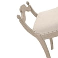 thumbnail image 4 of Stool with Reclaimed Wood and Nail Accents, Gray, 4 of 5