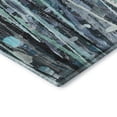 thumbnail image 3 of Addison Rugs Mayfield Premium Machine Washable Transitional Stripes Teal Rectangle Rug, 10' x 14', 3 of 6