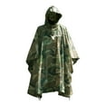 thumbnail image 3 of Rothco Vinyl Poncho, Woodland Camo, 3 of 3